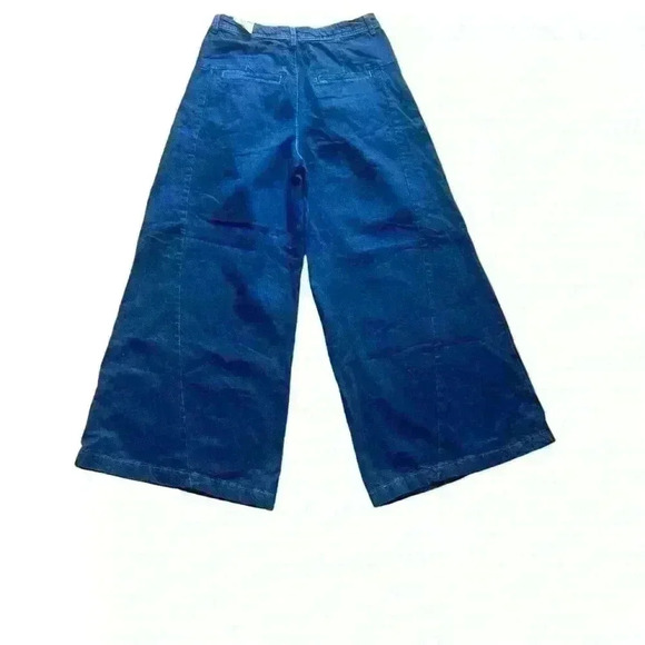 Free People We The Free Equinox Denim Slouchy Wide Leg Trouser Jeans NWOT 30 - Picture 4 of 11